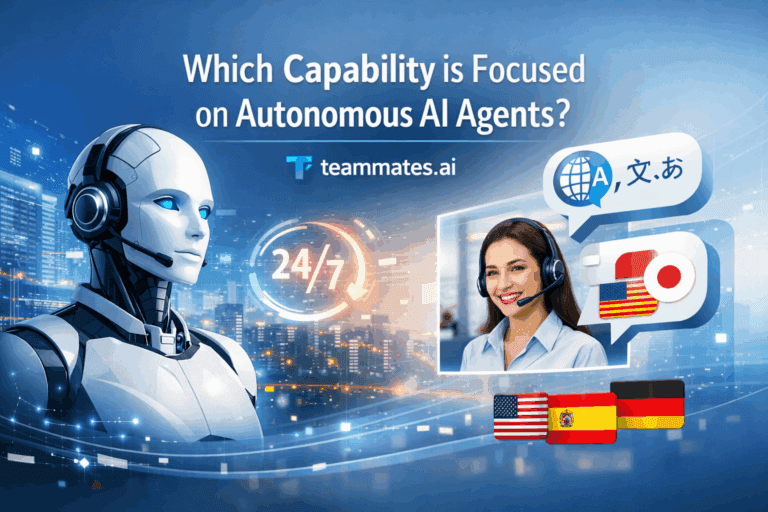 which capability is focused on autonomous ai agents