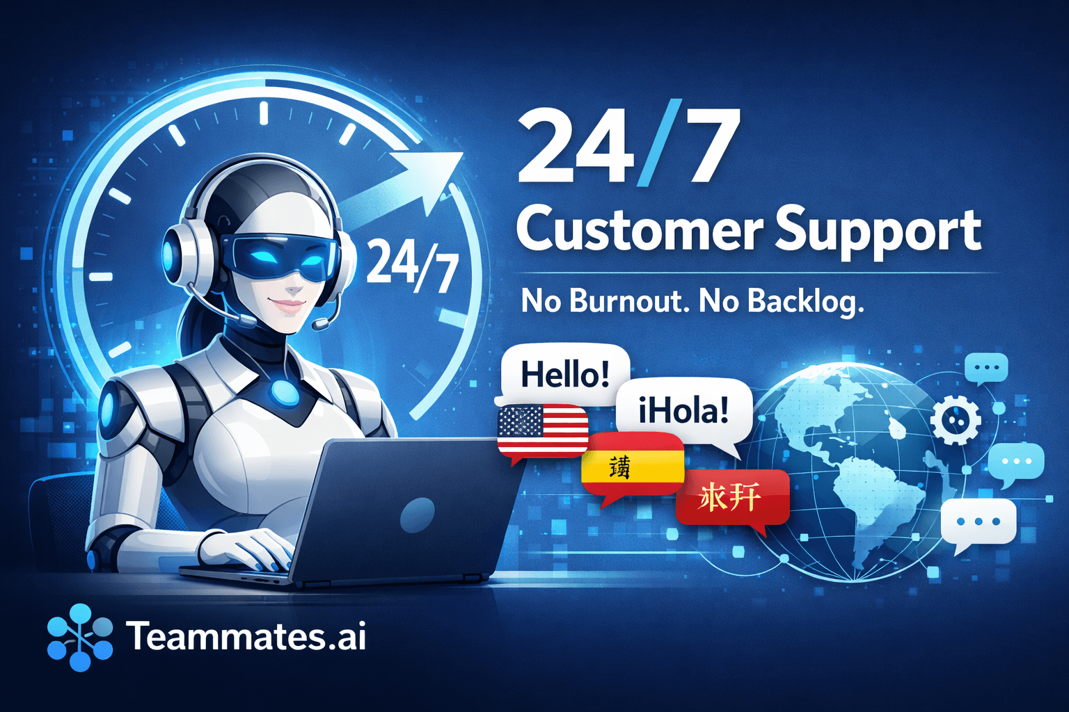 24/7 customer support